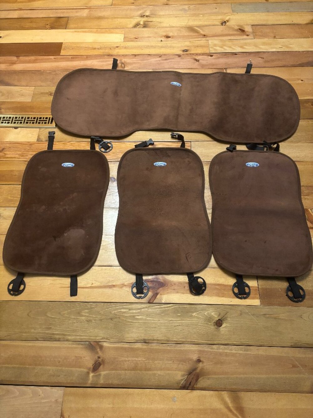 New Brown Seat Covers
